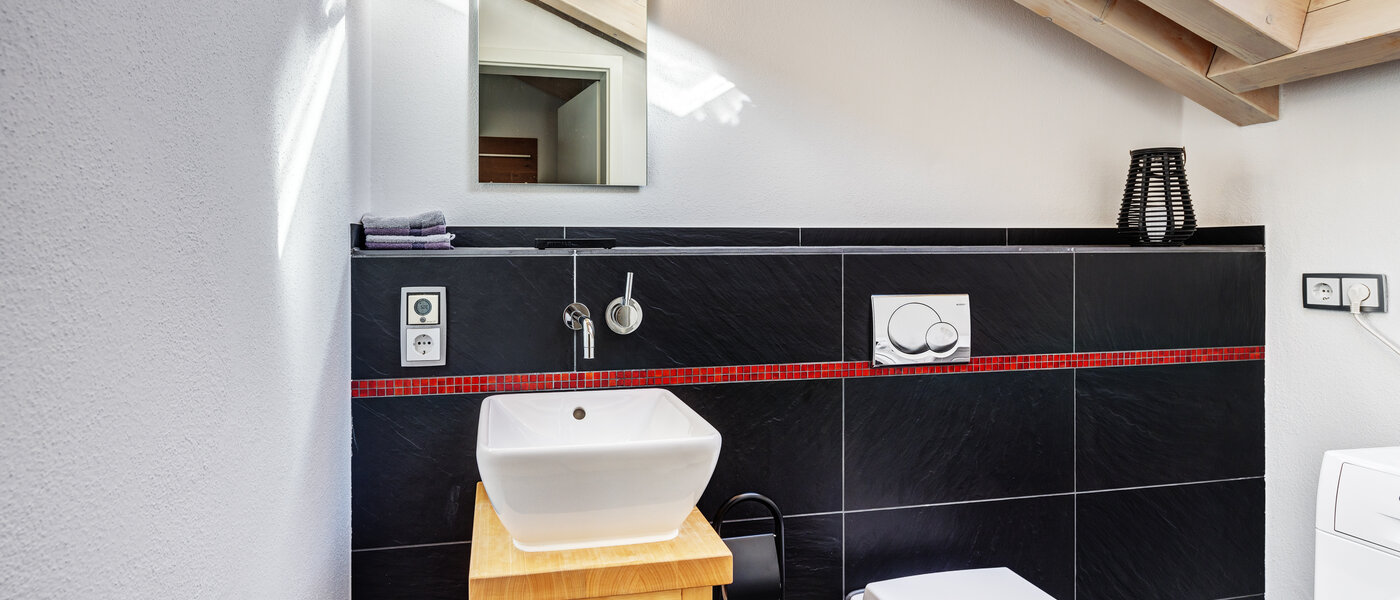 мансардная квартира Tegernsee 01 гостевой туалет 13299