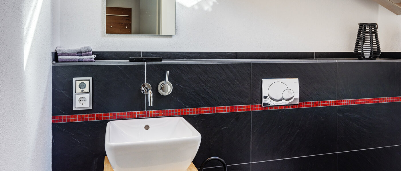 мансардная квартира Tegernsee 02 гостевой туалет 13299