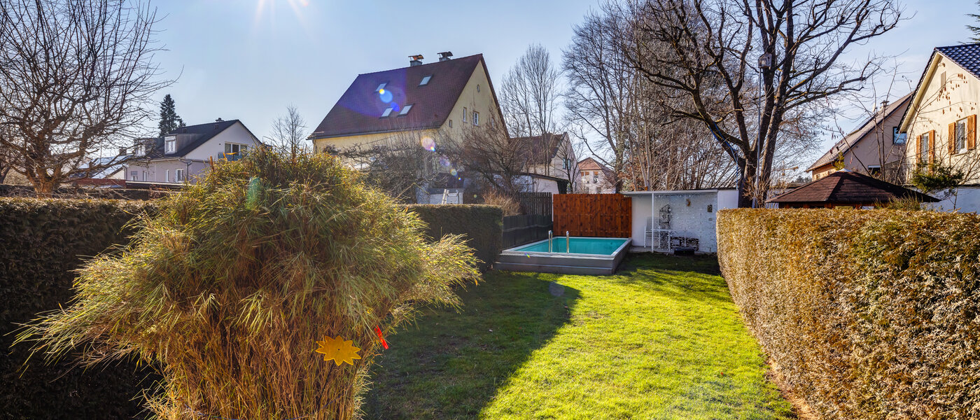 Таун-хаус München Obersendling 01 сад 13312