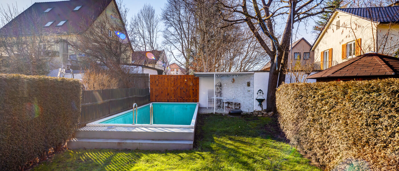 Таун-хаус München Obersendling 02 сад 13312