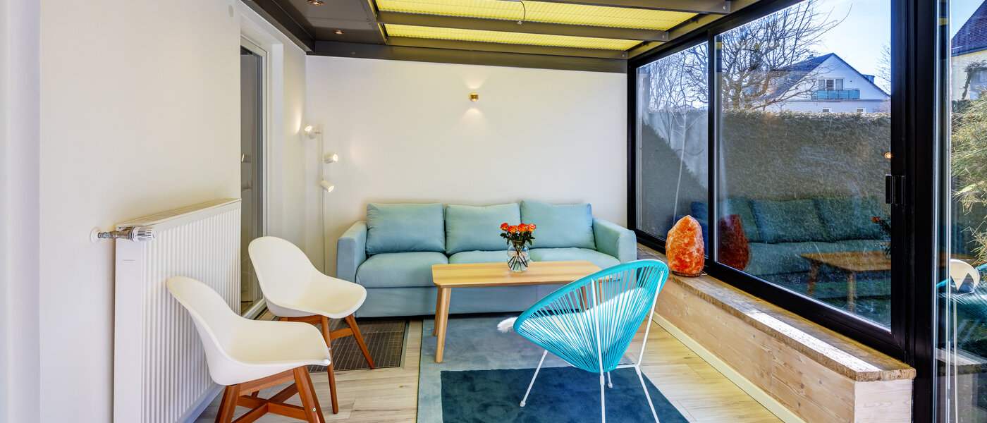 Таун-хаус München Obersendling 01 застекленная терраса 13312