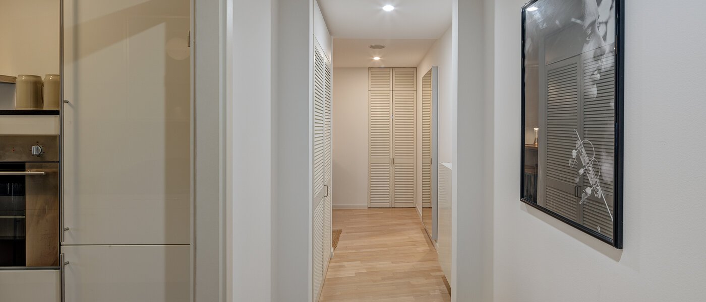 двухэтажная квартира-галерея München Maxvorstadt 06 коридор 13317