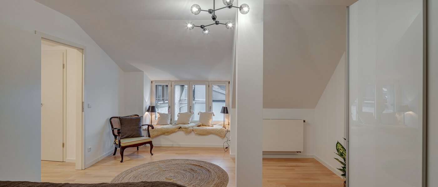 двухэтажная квартира-галерея München Maxvorstadt 02 1-я спальная комната 13317