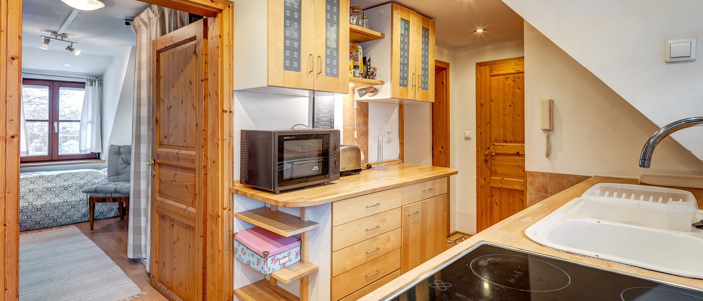 квартира München Moosach 04 кухня 13319