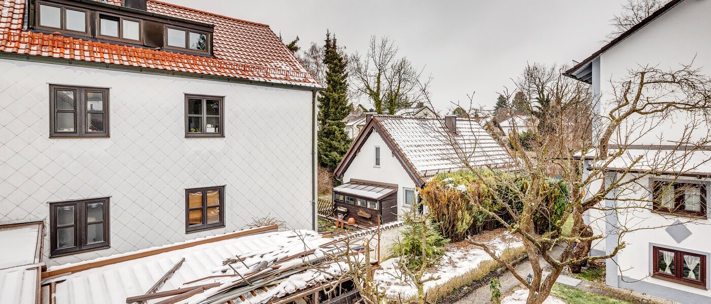 квартира München Moosach 03 вид из окна 13319