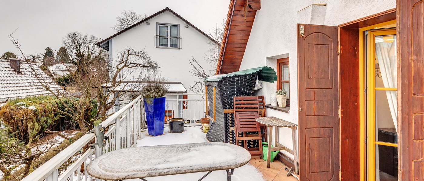 квартира München Moosach 02 1-я балкон 13319