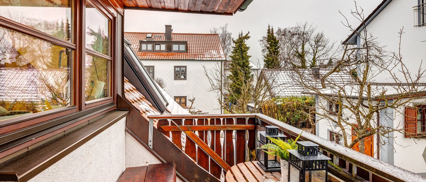 квартира München Moosach 01 2-ой балкон 13319