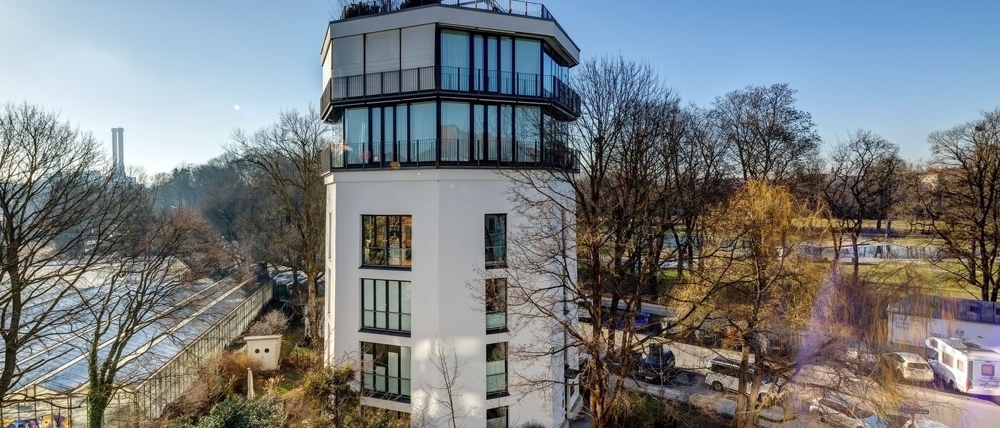 квартира München Untergiesing 02 вид из окна 13326