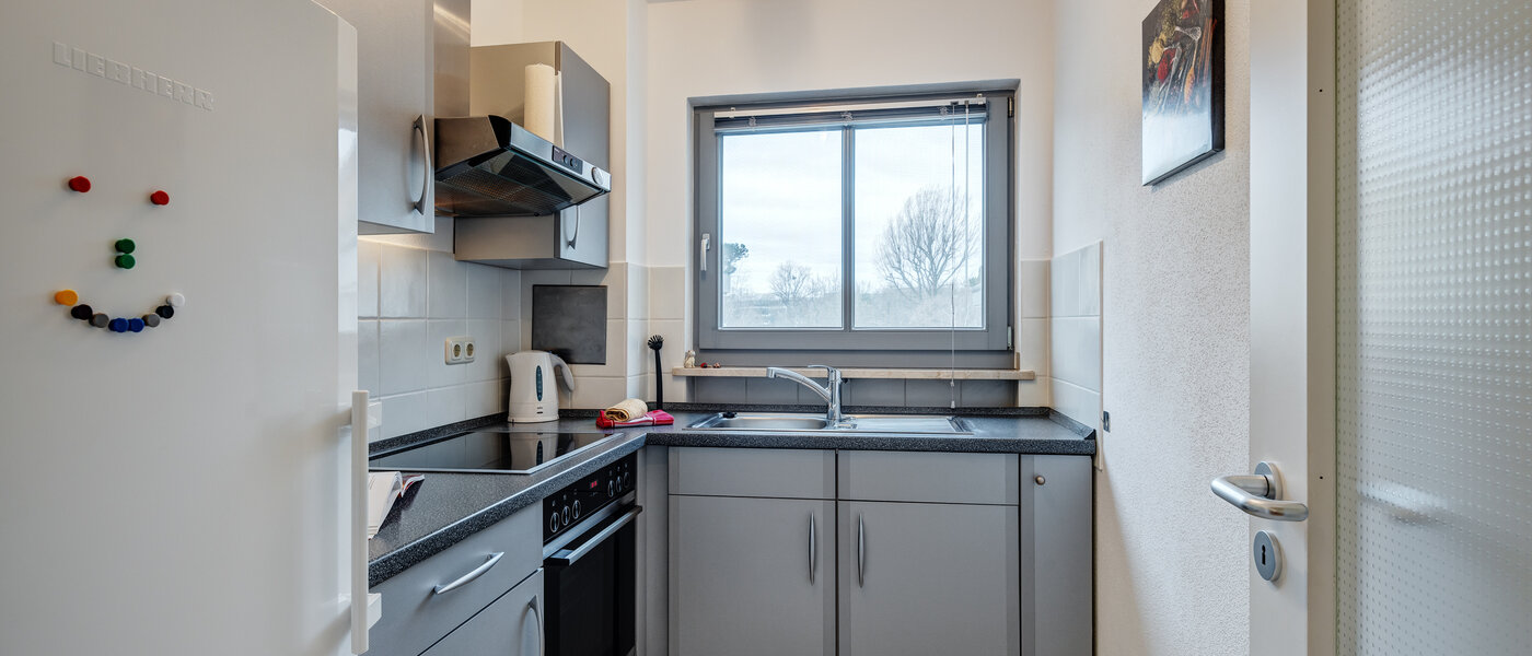 квартира München Parkstadt Schwabing 01 кухня 13336