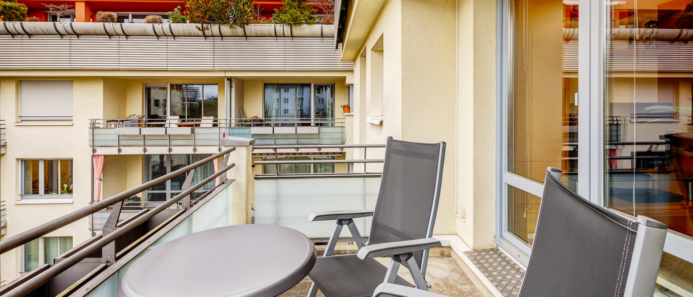 квартира München Parkstadt Schwabing 03 балкон 13336