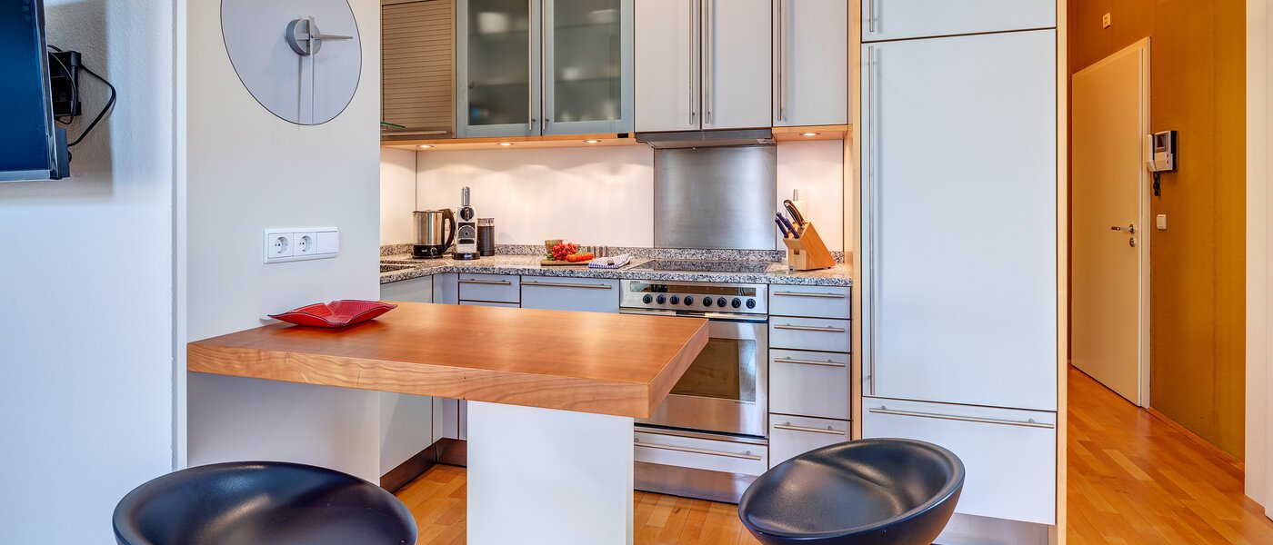 квартира München Lehel 02 кухня 13341