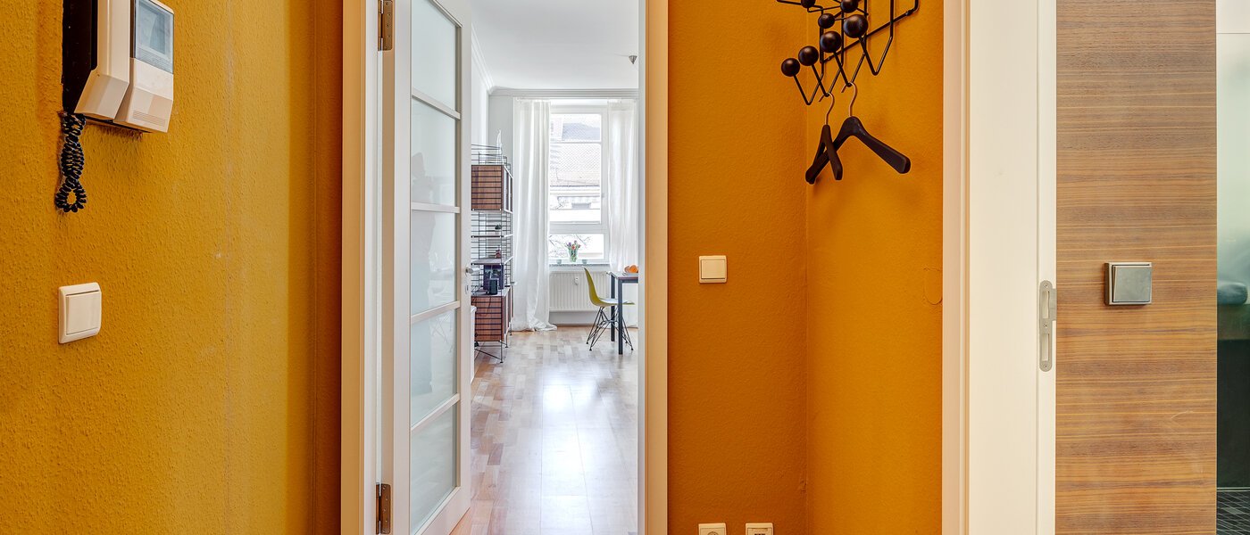 квартира München Lehel 01 коридор 13341