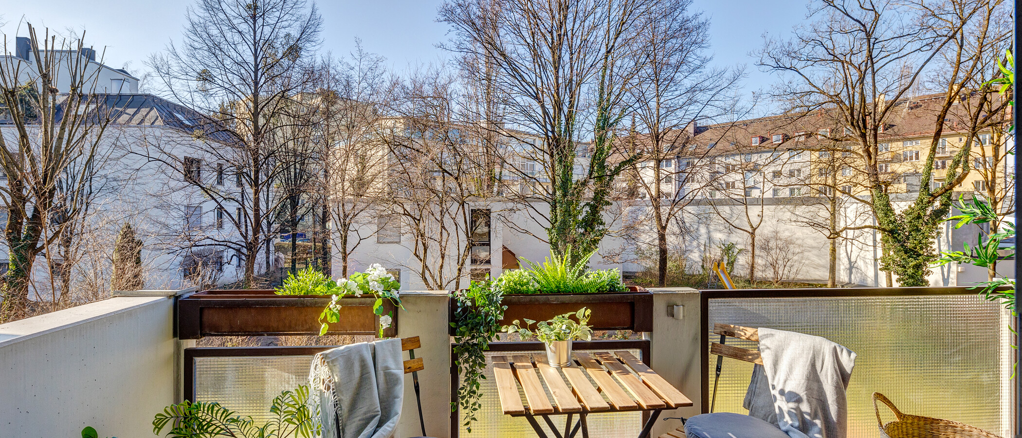 квартира München Neuhausen 01 балкон 13344