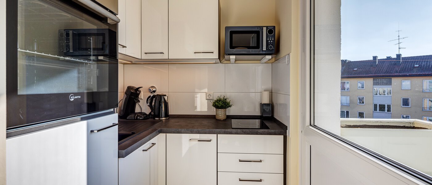 квартира München Milbertshofen 02 кухня 13348