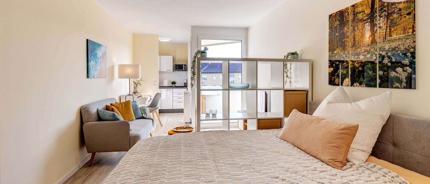 квартира München Milbertshofen 02 зона для сна 13348