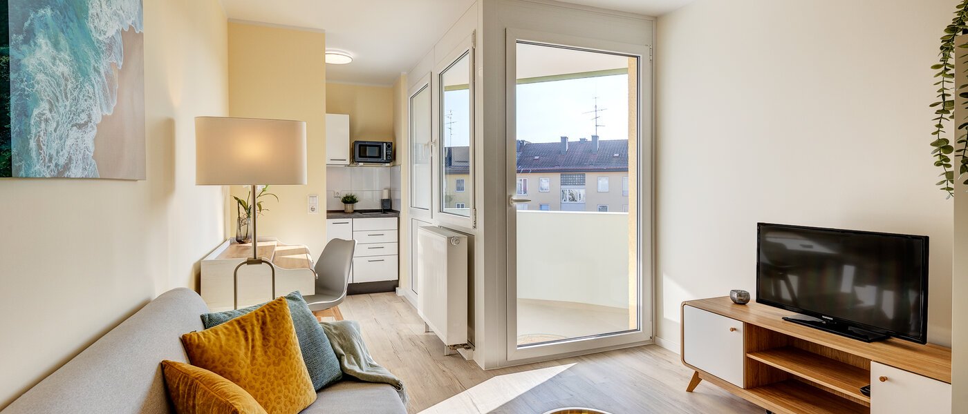 квартира München Milbertshofen 01 жилое пространство 13348