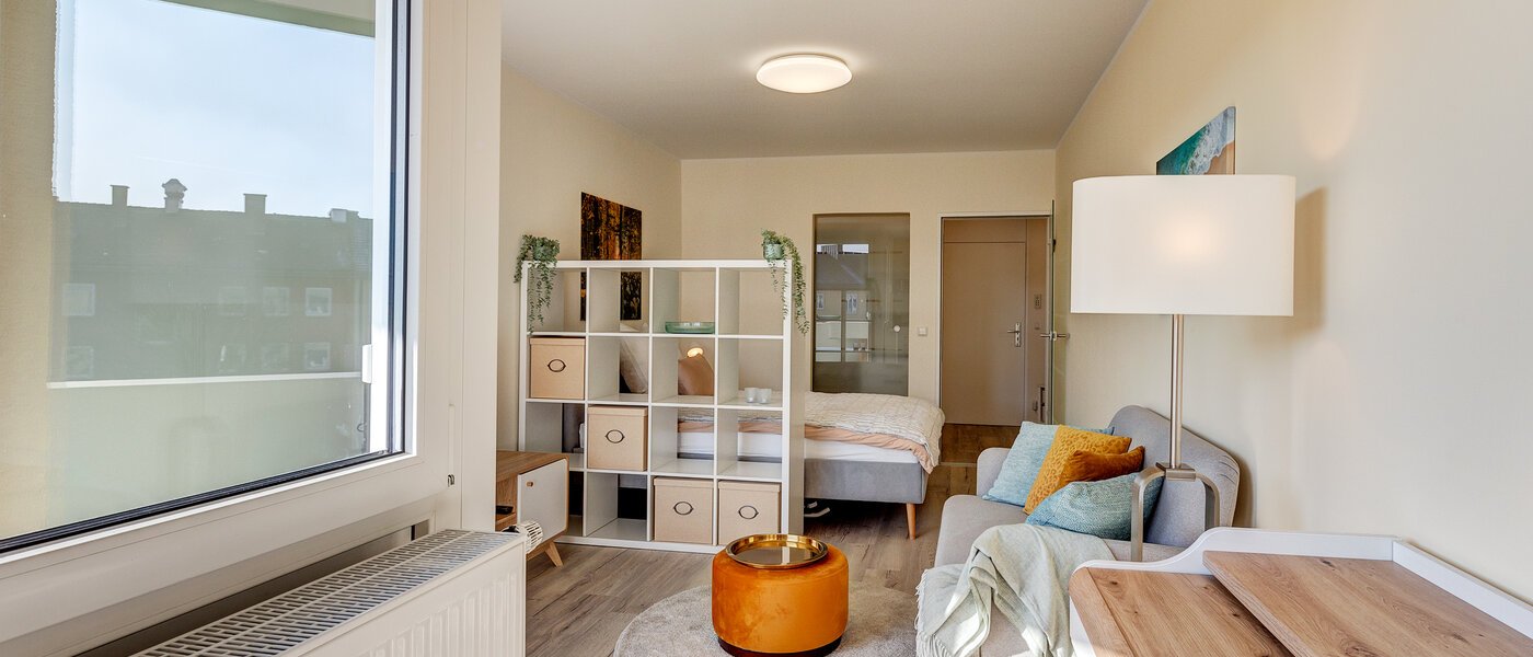 квартира München Milbertshofen 02 жилое пространство 13348