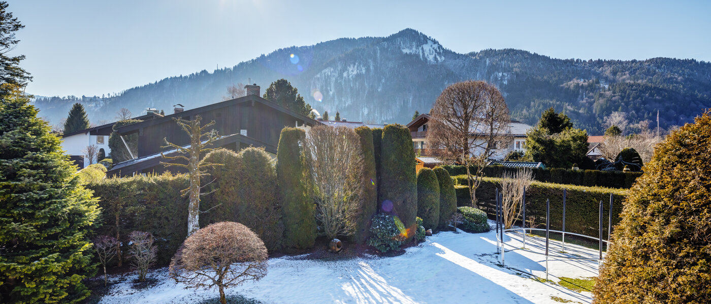 Особняк Rottach-Egern 01 вид из окна 13349