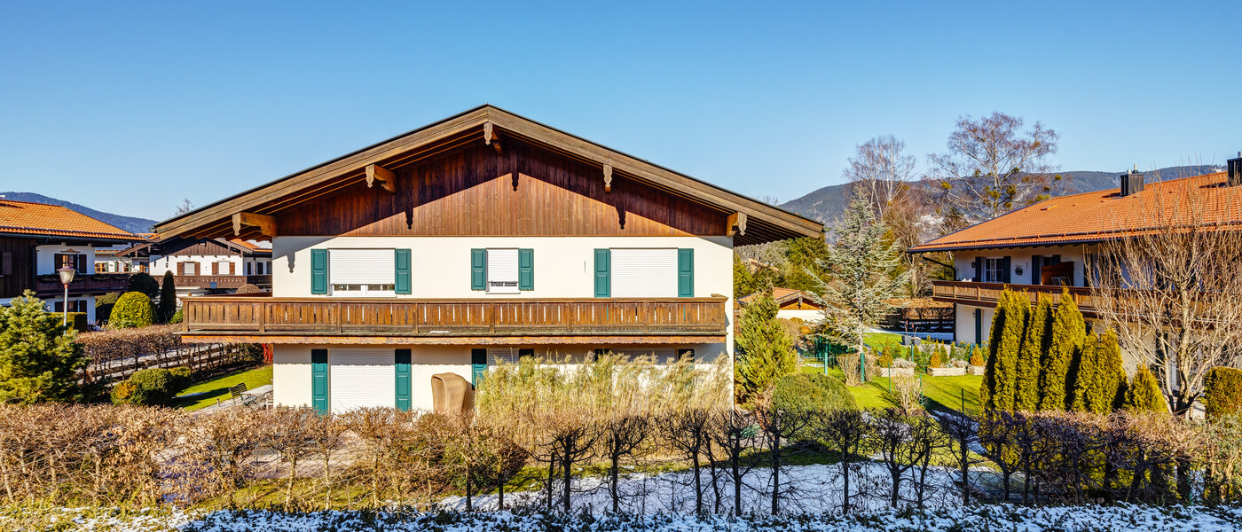 Особняк Rottach-Egern 04 вид из окна 13349