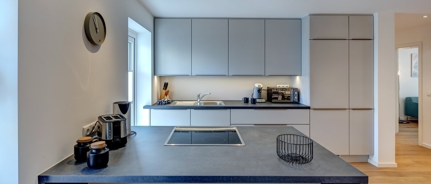 квартира München Maxvorstadt - Westen 02 кухня 13363