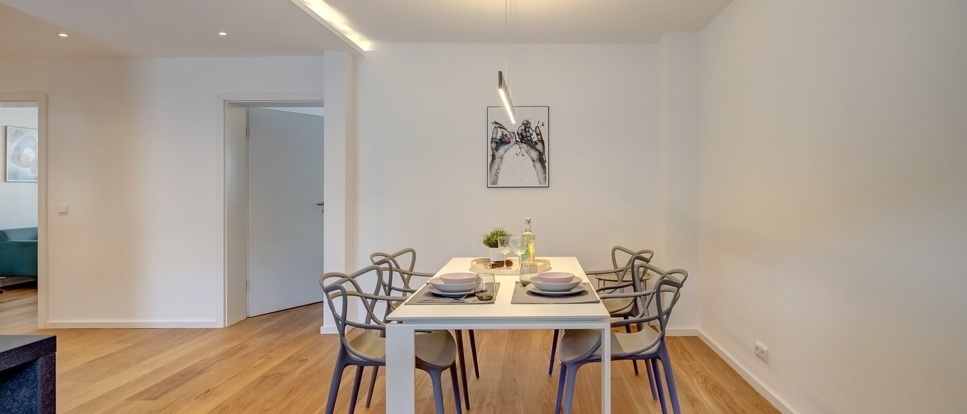 квартира München Maxvorstadt - Westen 05 кухня 13363