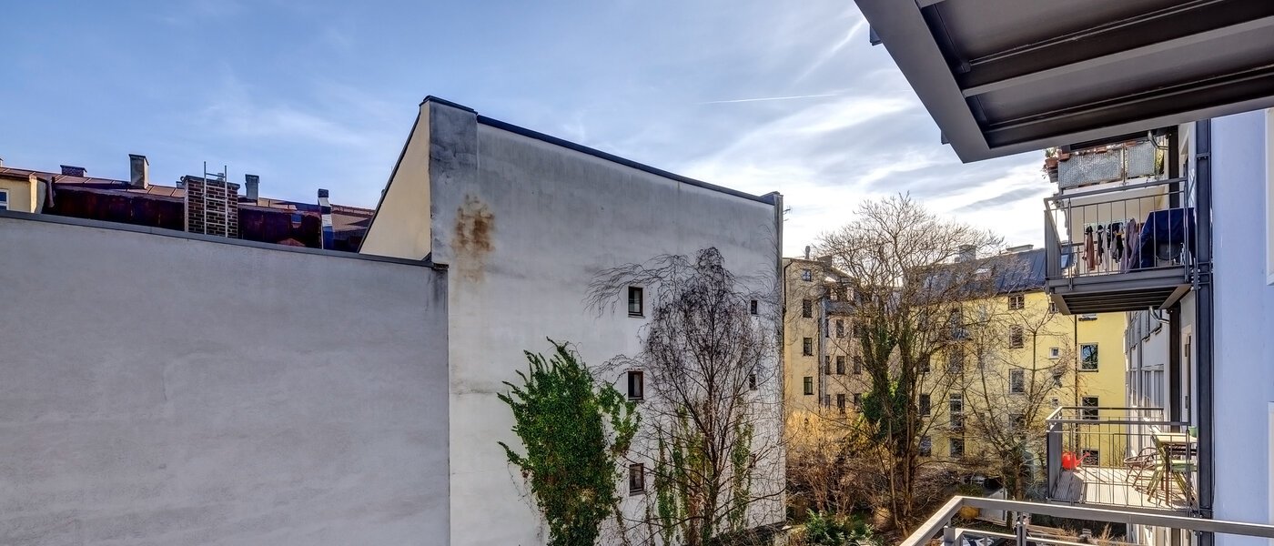 квартира München Maxvorstadt - Westen 02 вид из окна 13363