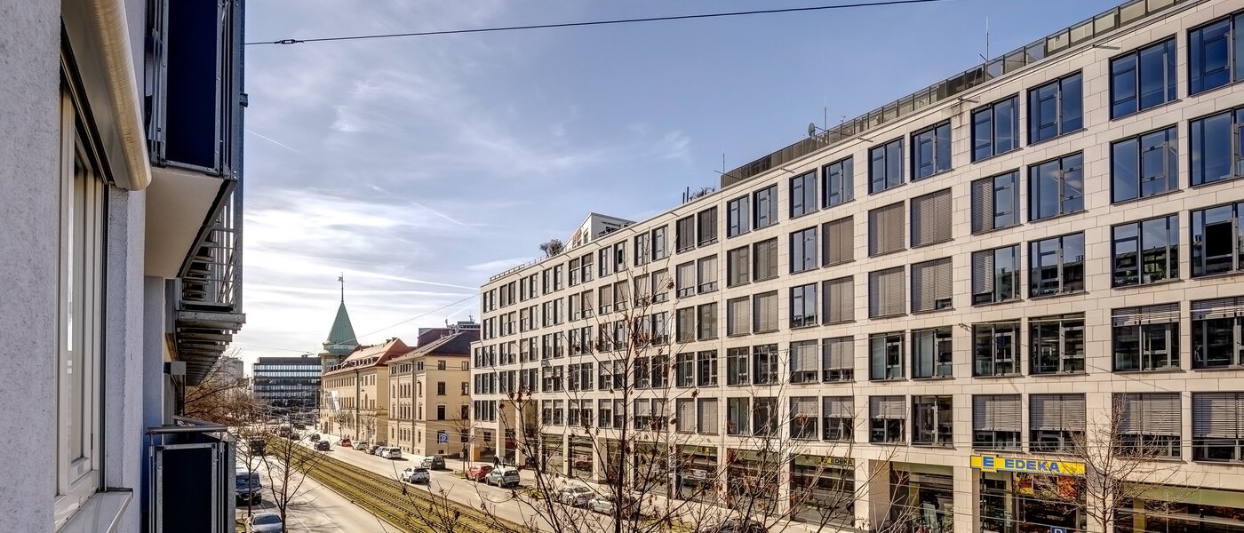 квартира München Maxvorstadt - Westen 03 вид из окна 13363