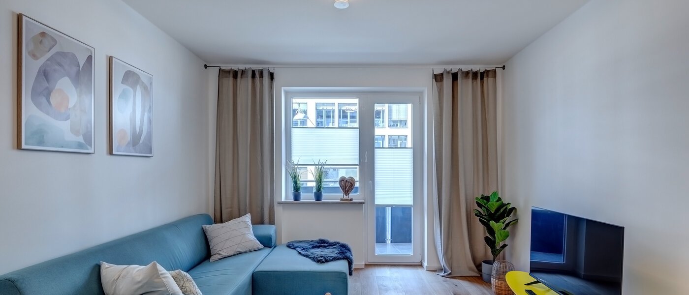 квартира München Maxvorstadt - Westen 02 гостиная 13363