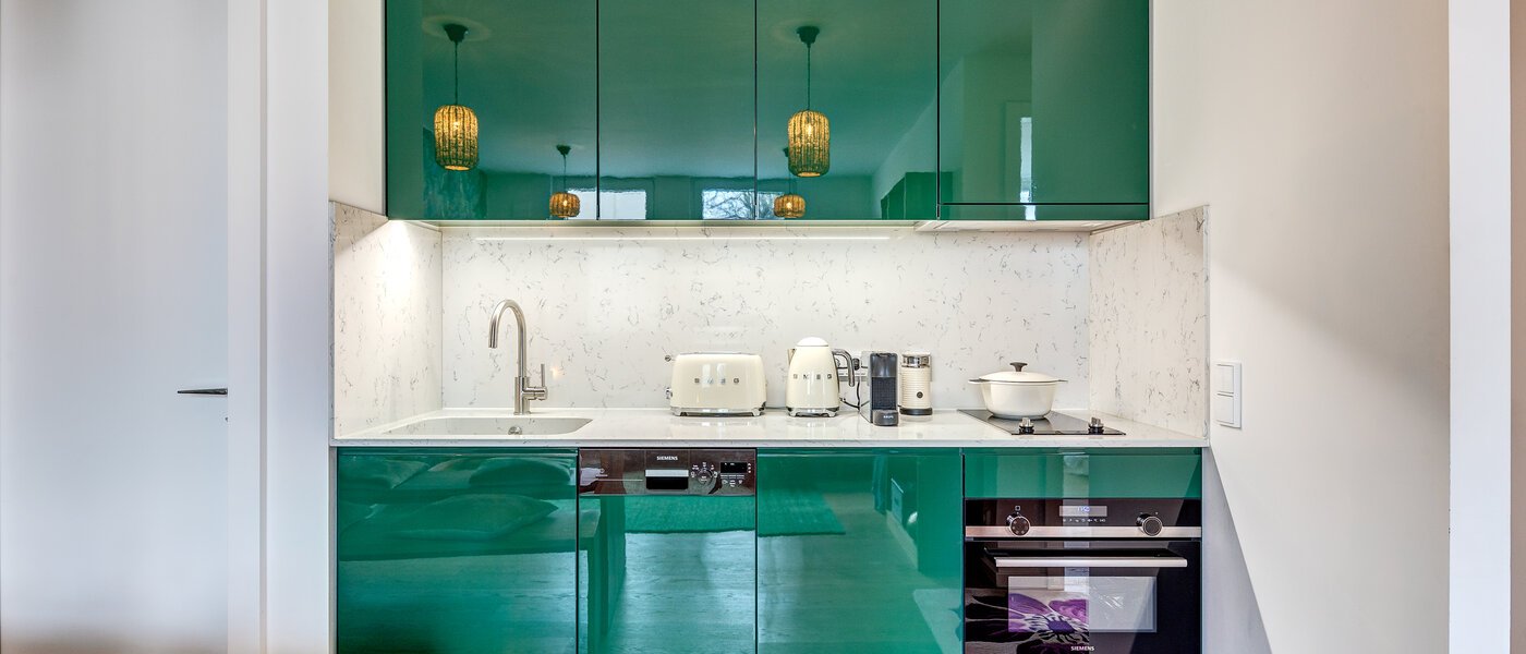 квартира München Au-Haidhausen 01 кухня 13373