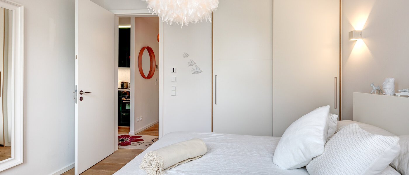 квартира München Au-Haidhausen 03 спальная комната 13373