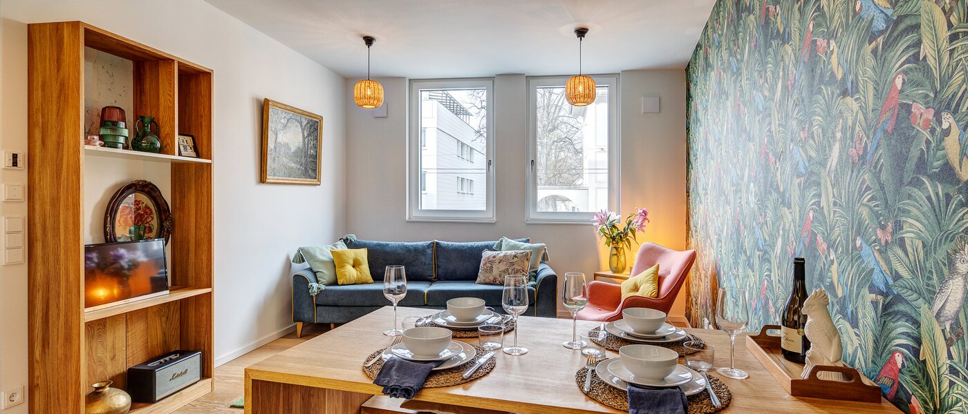 квартира München Au-Haidhausen 01 жилое пространство 13373