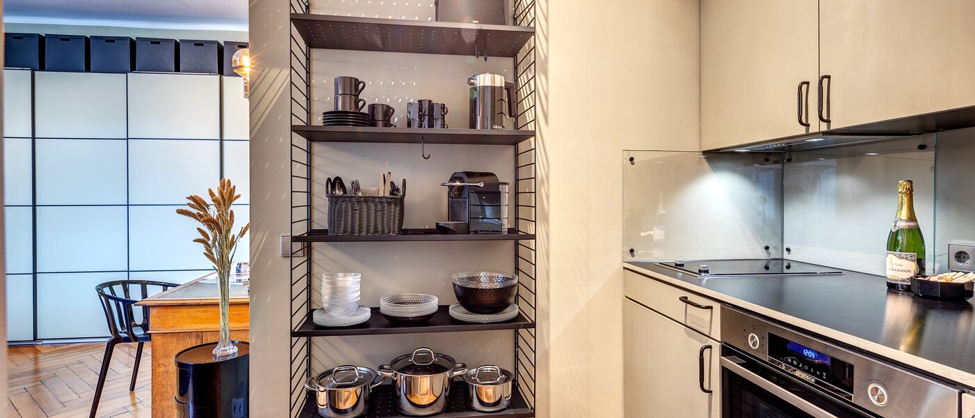 квартира München Altstadt 01 кухня 13374