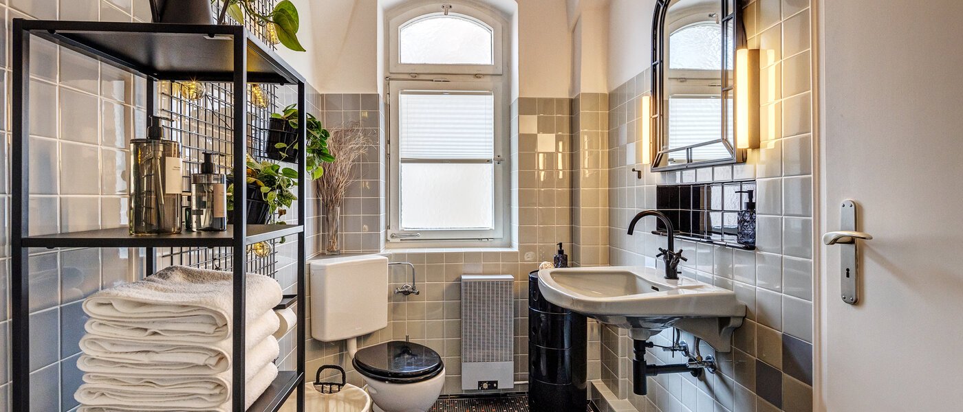 квартира München Altstadt 01 ванная комната 13374