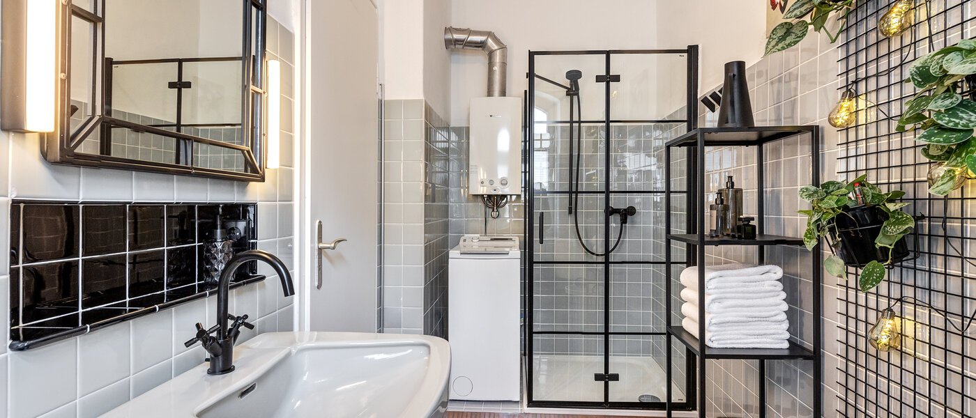 квартира München Altstadt 03 ванная комната 13374