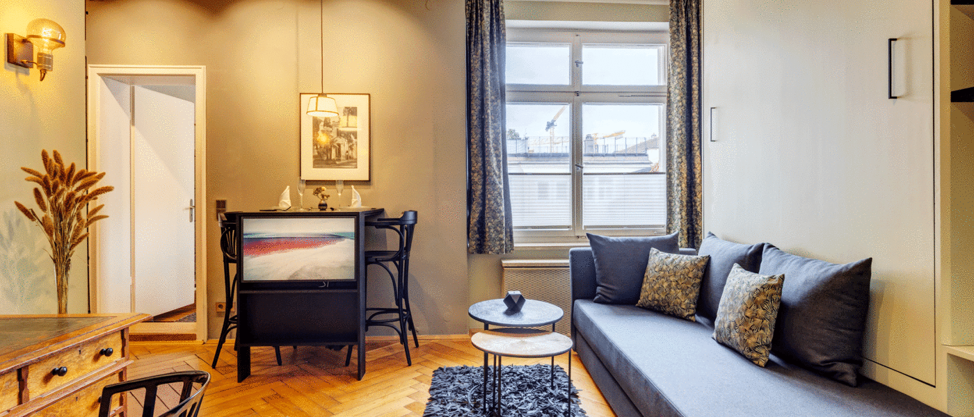 квартира München Altstadt 02 жилое пространство 13374