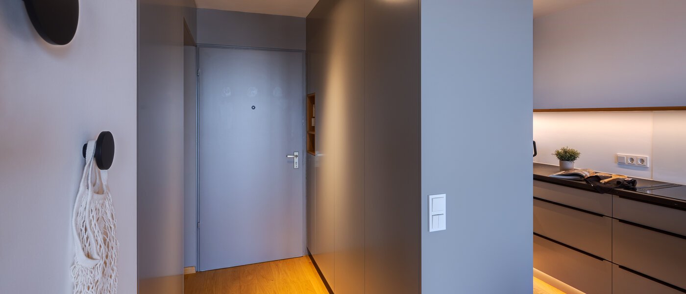 квартира München Olympiadorf 03 коридор 13379