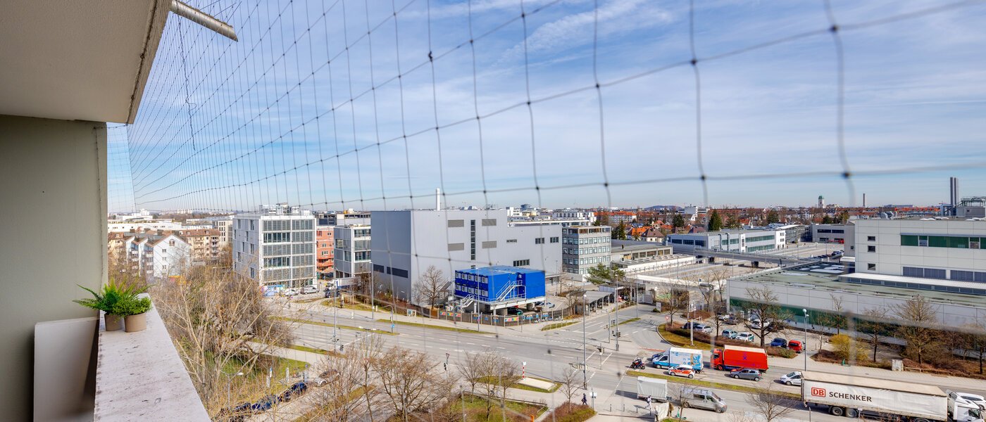 квартира München Olympiadorf 02 вид из окна 13379