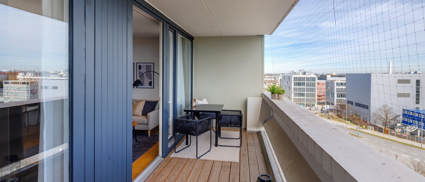 квартира München Olympiadorf 02 лоджия 13379