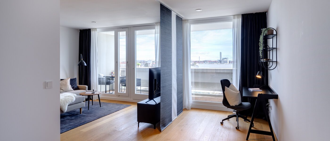 квартира München Olympiadorf 03 зона для сна 13379