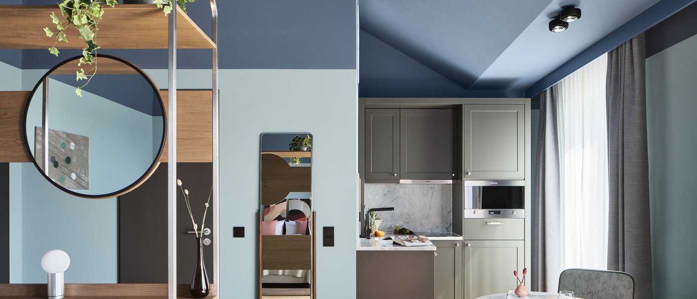 квартира München Ludwigsvorstadt 01 кухня 13385