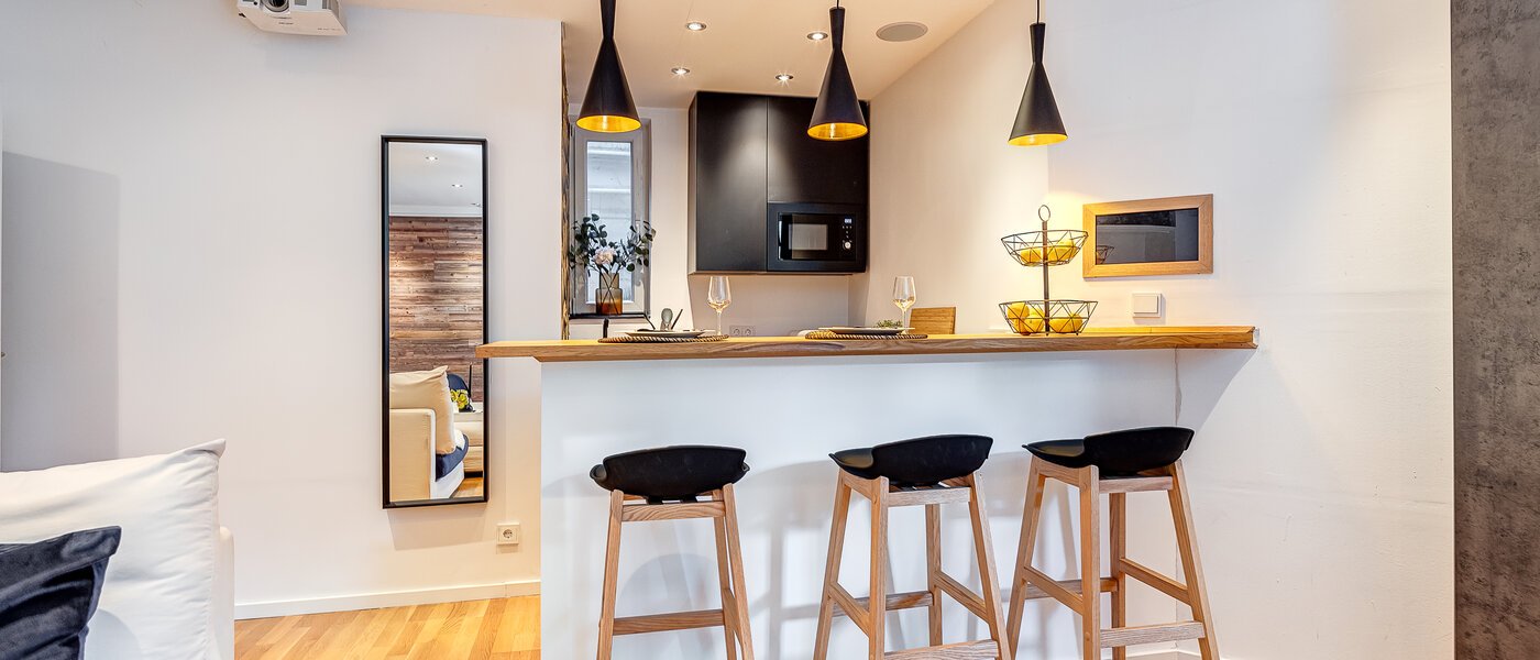 квартира München Daglfing 03 кухня 13386