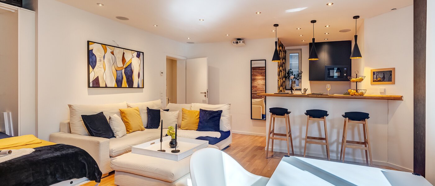 квартира München Daglfing 01 жилое пространство 13386