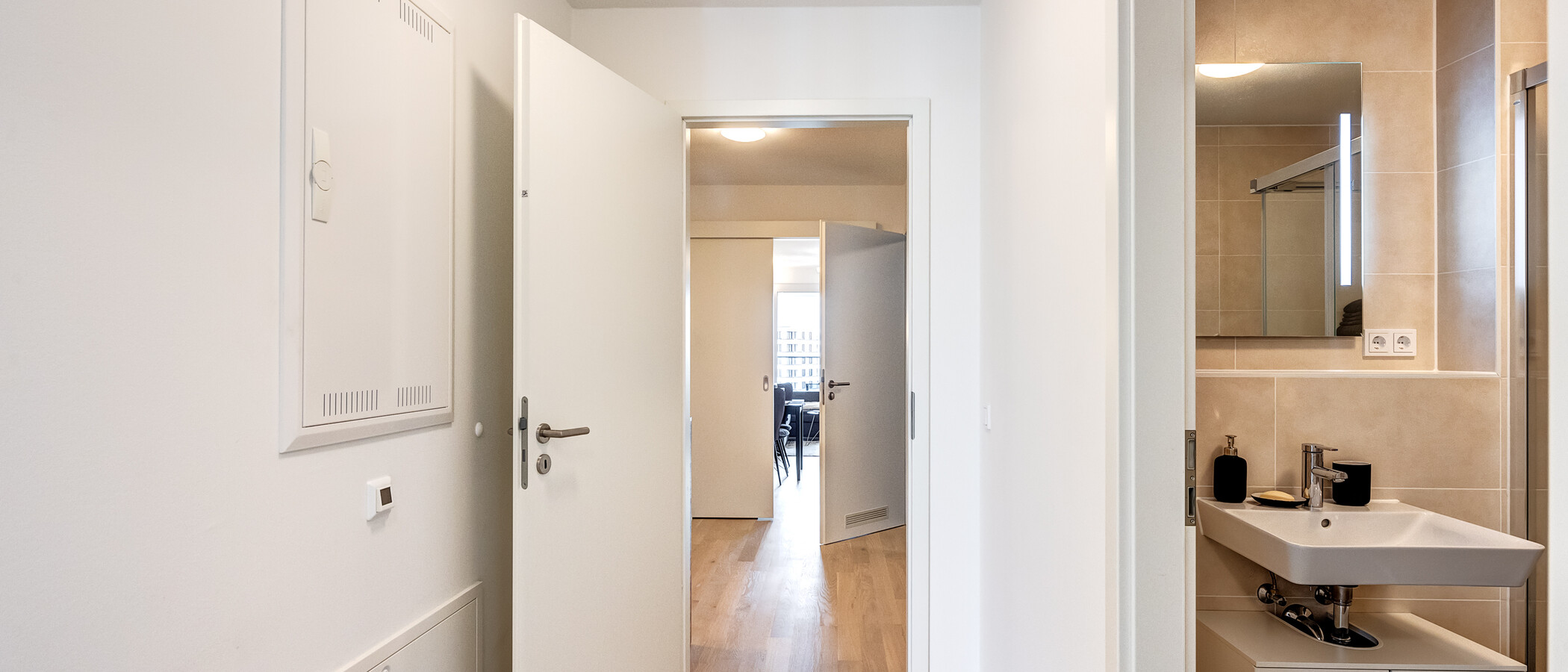 квартира München Neuperlach 07 коридор 13388