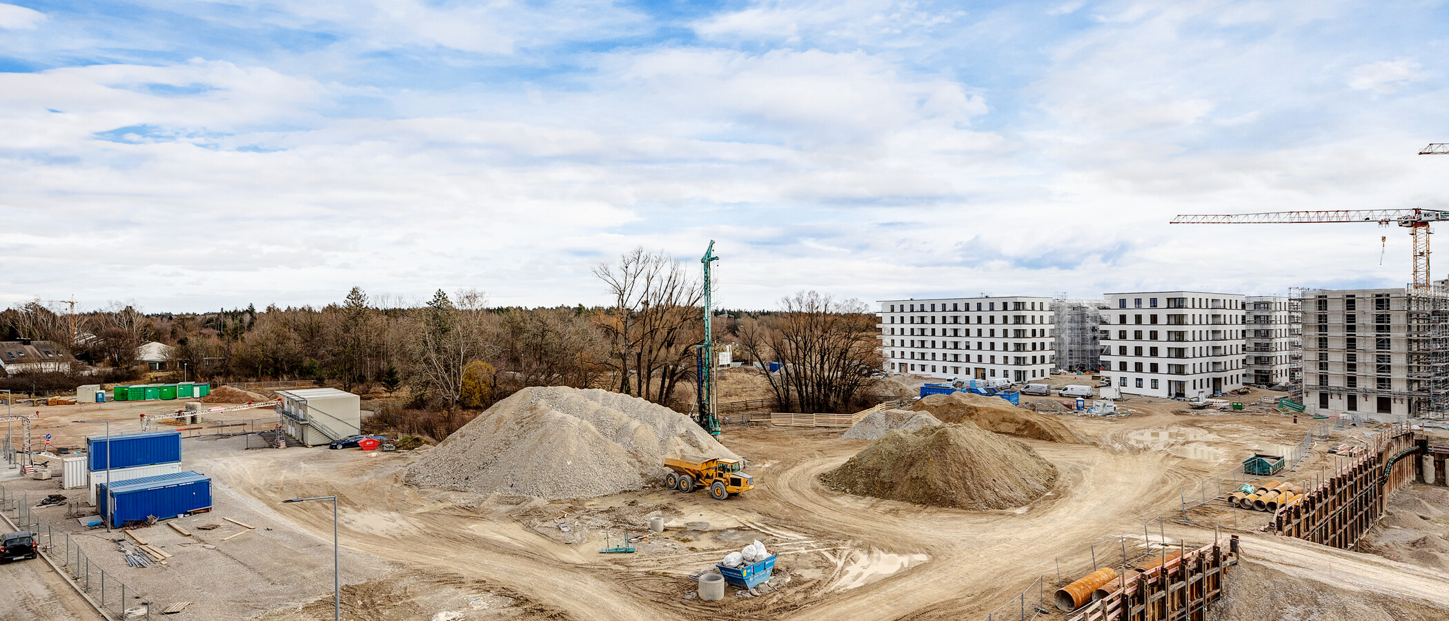 квартира München Neuperlach 03 вид из окна 13388
