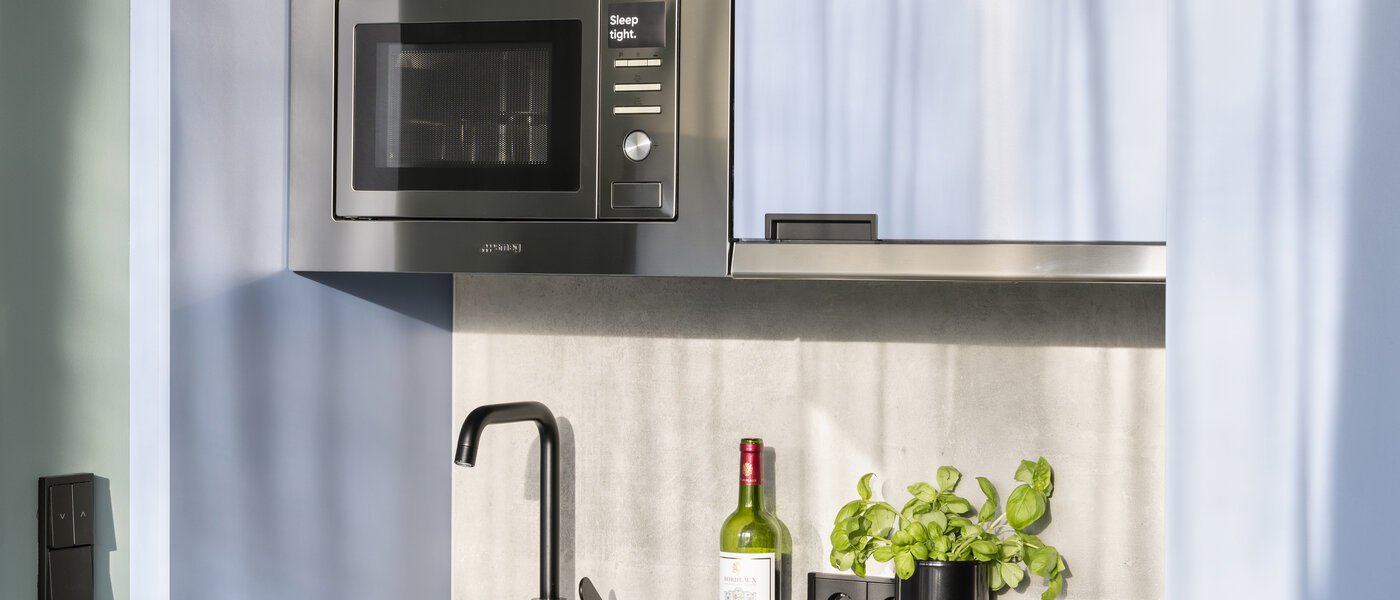 квартира München Obersendling 01 кухня 13390