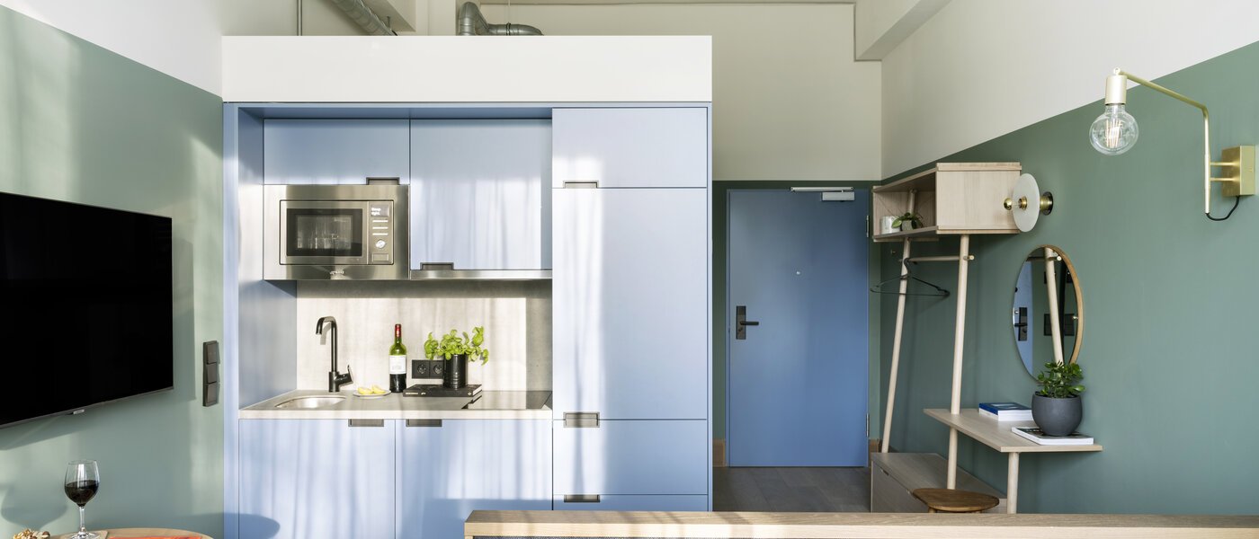 квартира München Obersendling 06 жилое пространство 13390