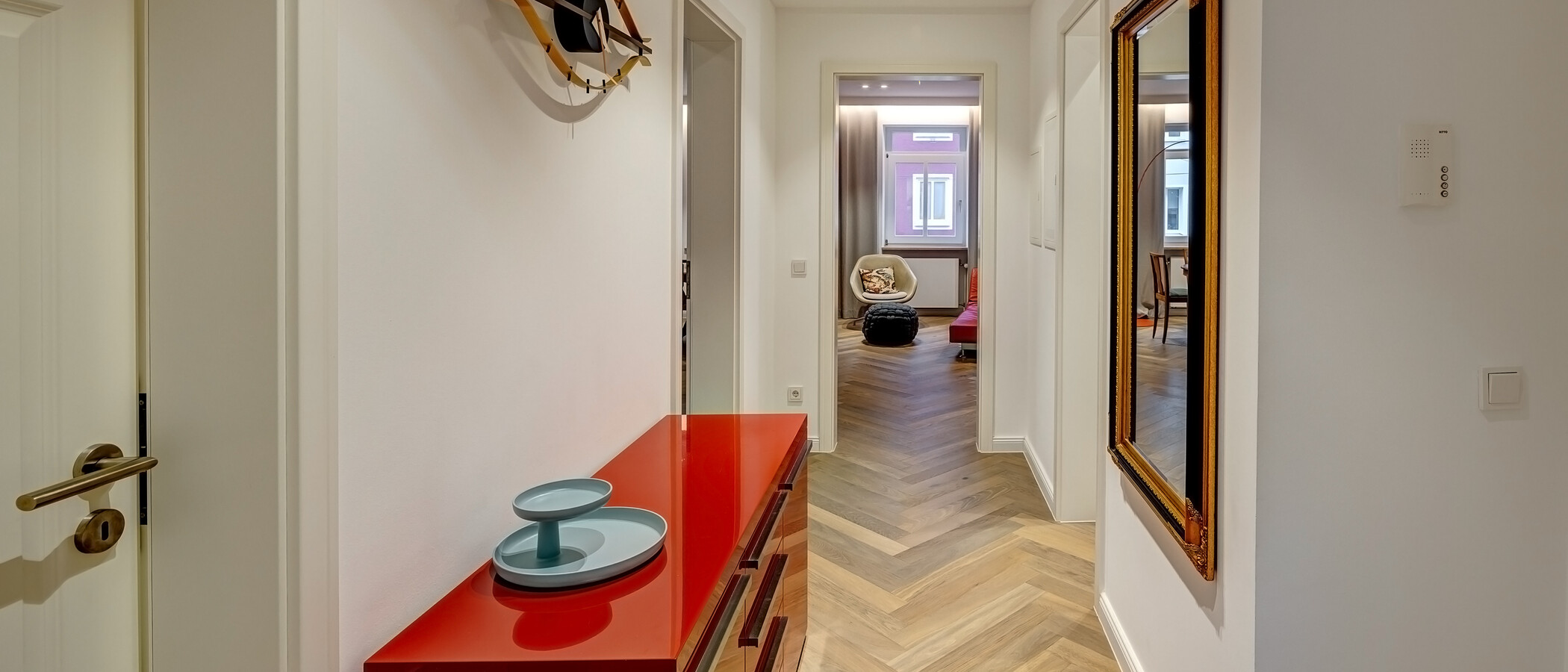 квартира München Glockenbachviertel 02 коридор 13391