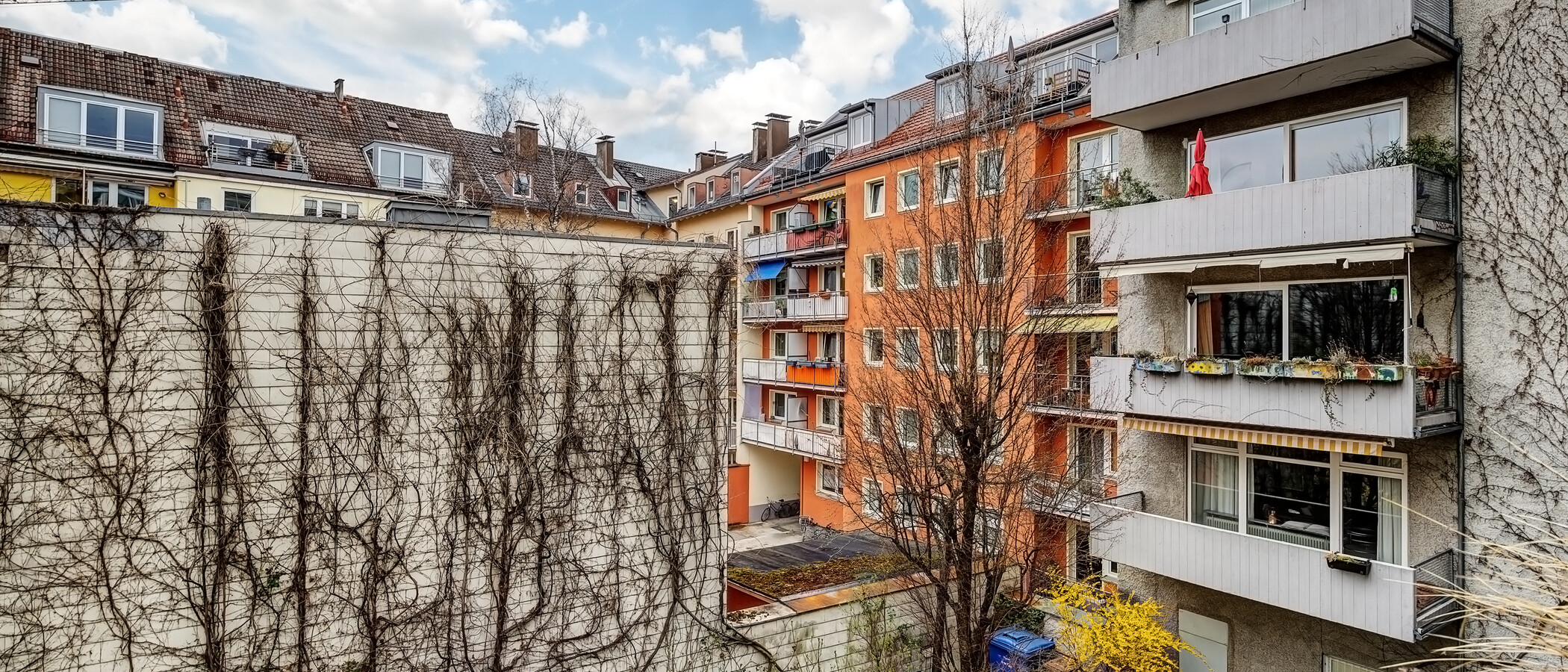 квартира München Glockenbachviertel 01 вид из окна 13391
