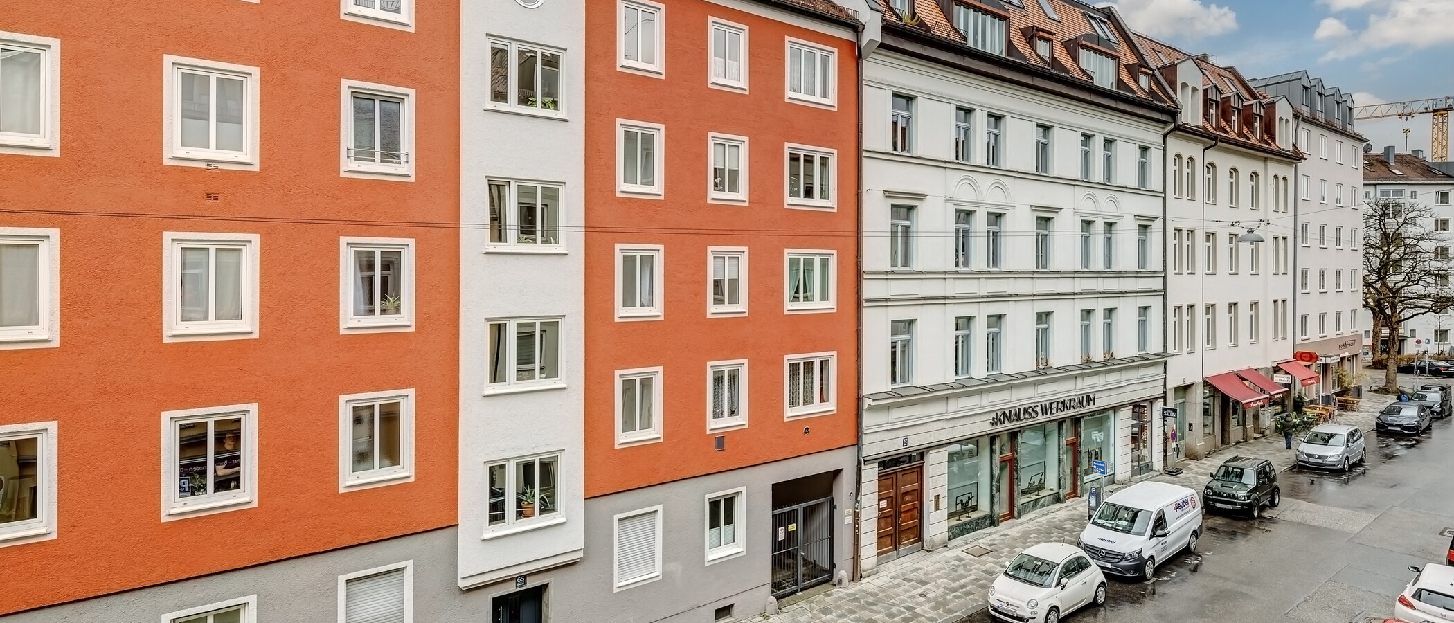 квартира München Glockenbachviertel 03 вид из окна 13391