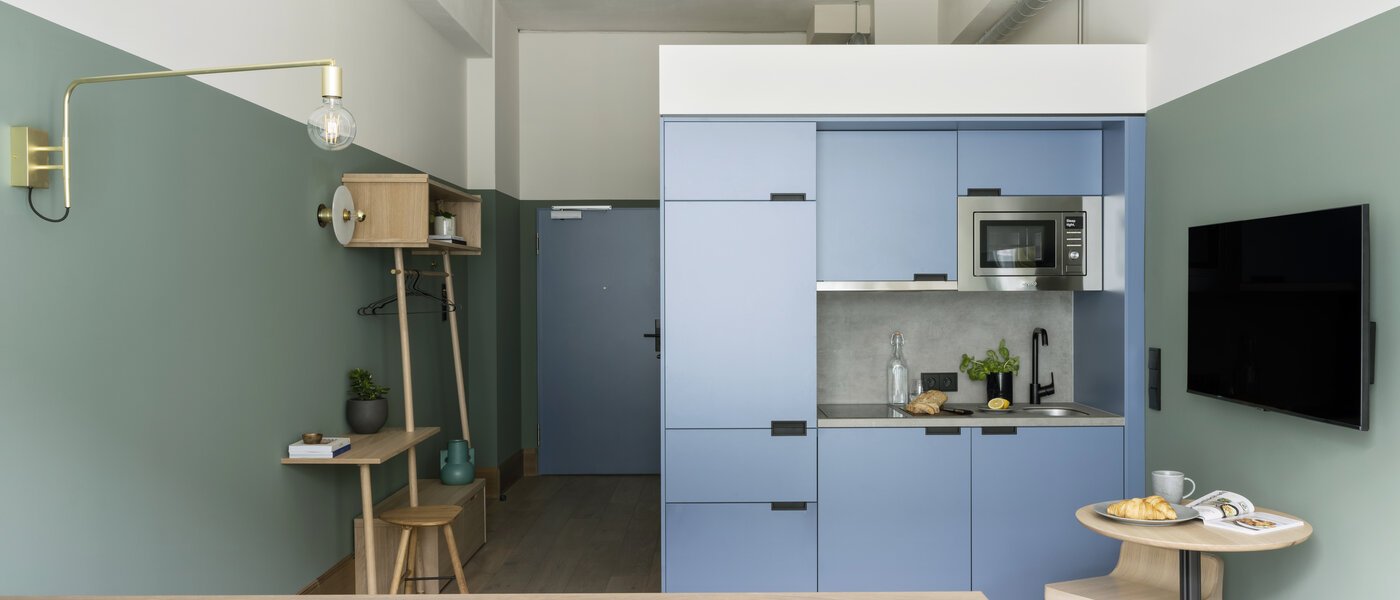 квартира München Obersendling 05 жилое пространство 13393